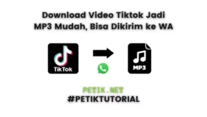 Cara Download Video Tiktok Jadi MP3 Mudah, Bisa Dikirim ke WA