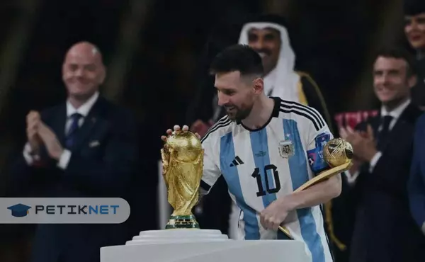 Argentina Juara Piala Dunia 2022, Lionel Messi Raih Penghargaan Pemain Terbaik