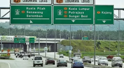 Selamat! Gratis Tarif Jalan Tol Selama Mudik di Malaysia